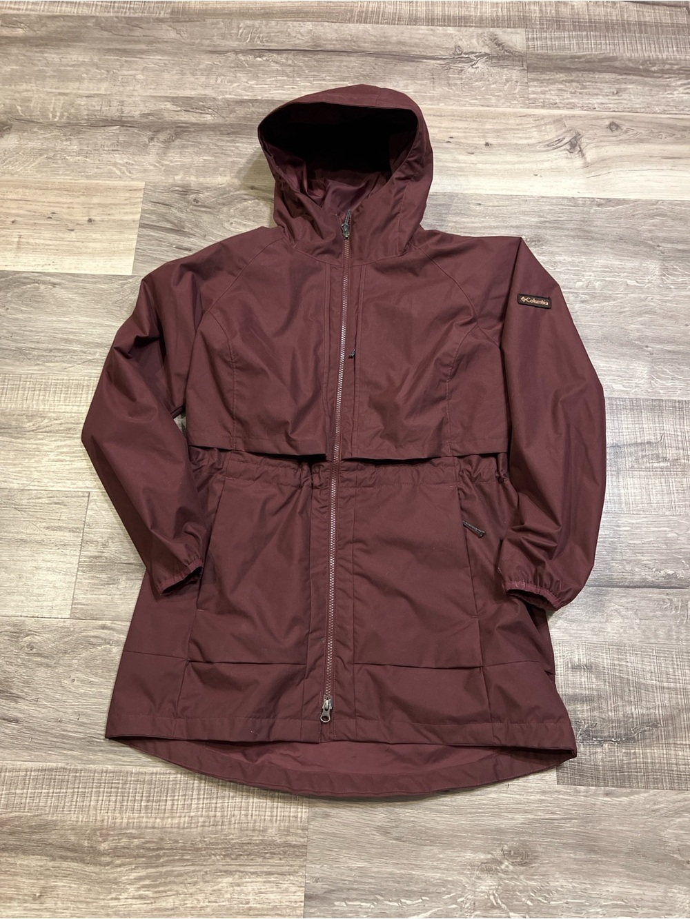 Columbia Women's Burgundy Hooded Jacket